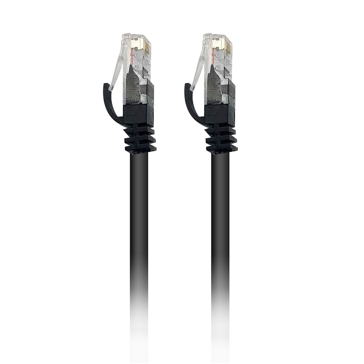 Textorm Câble RJ45 CAT 6 UTP - mâle/mâle - 2 m - Noir - Image 1