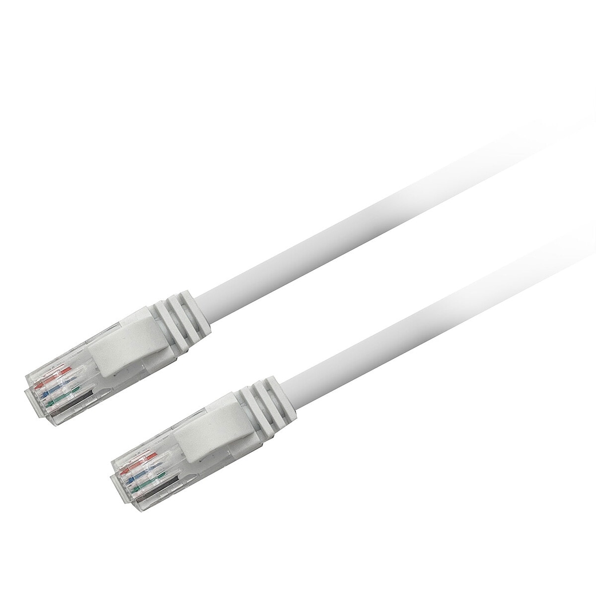 Textorm Câble RJ45 CAT 6 UTP - mâle/mâle - 2 m - Blanc - Image 1