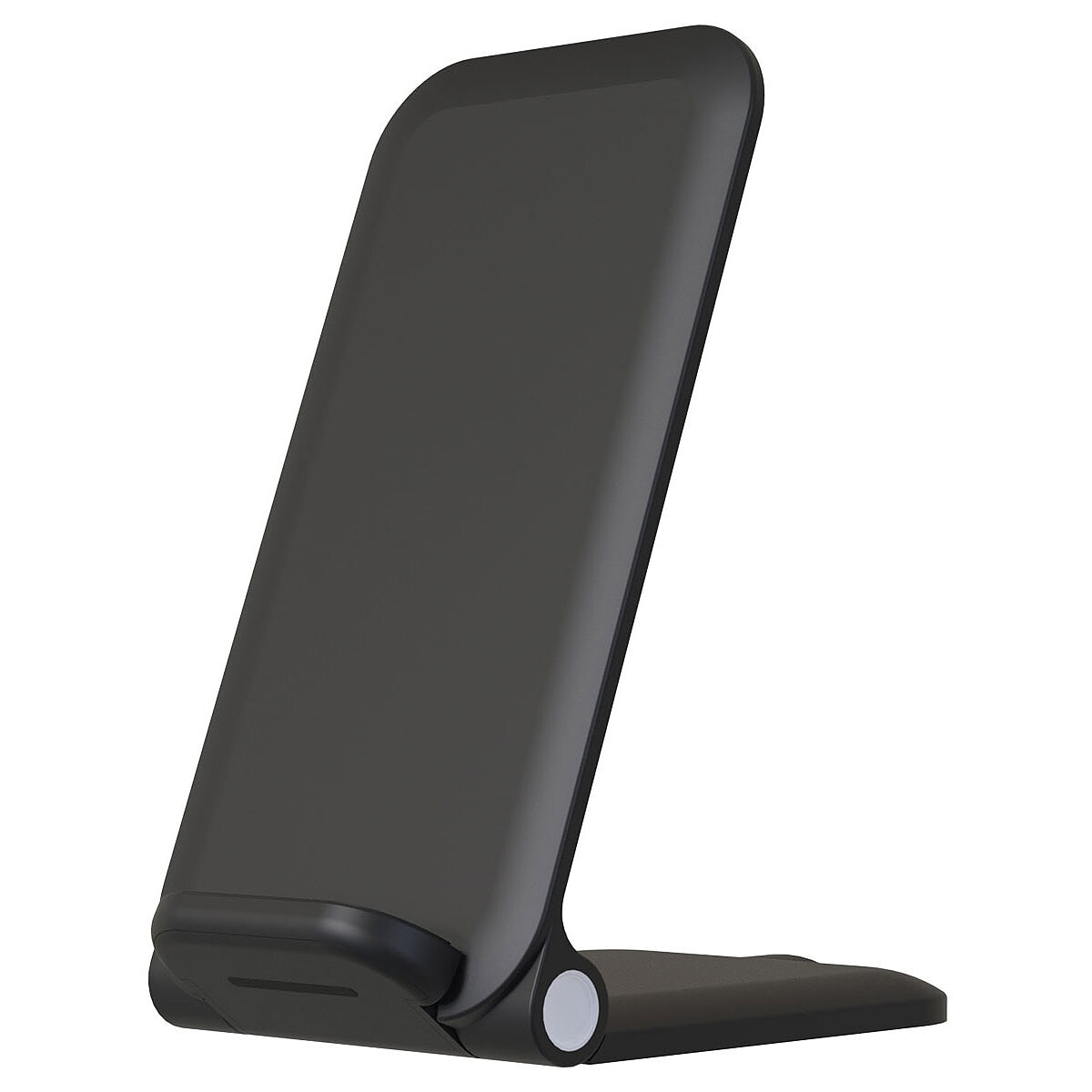 Akashi Chargeur Rapide Sans Fil 15W avec Position Noir - Image 1