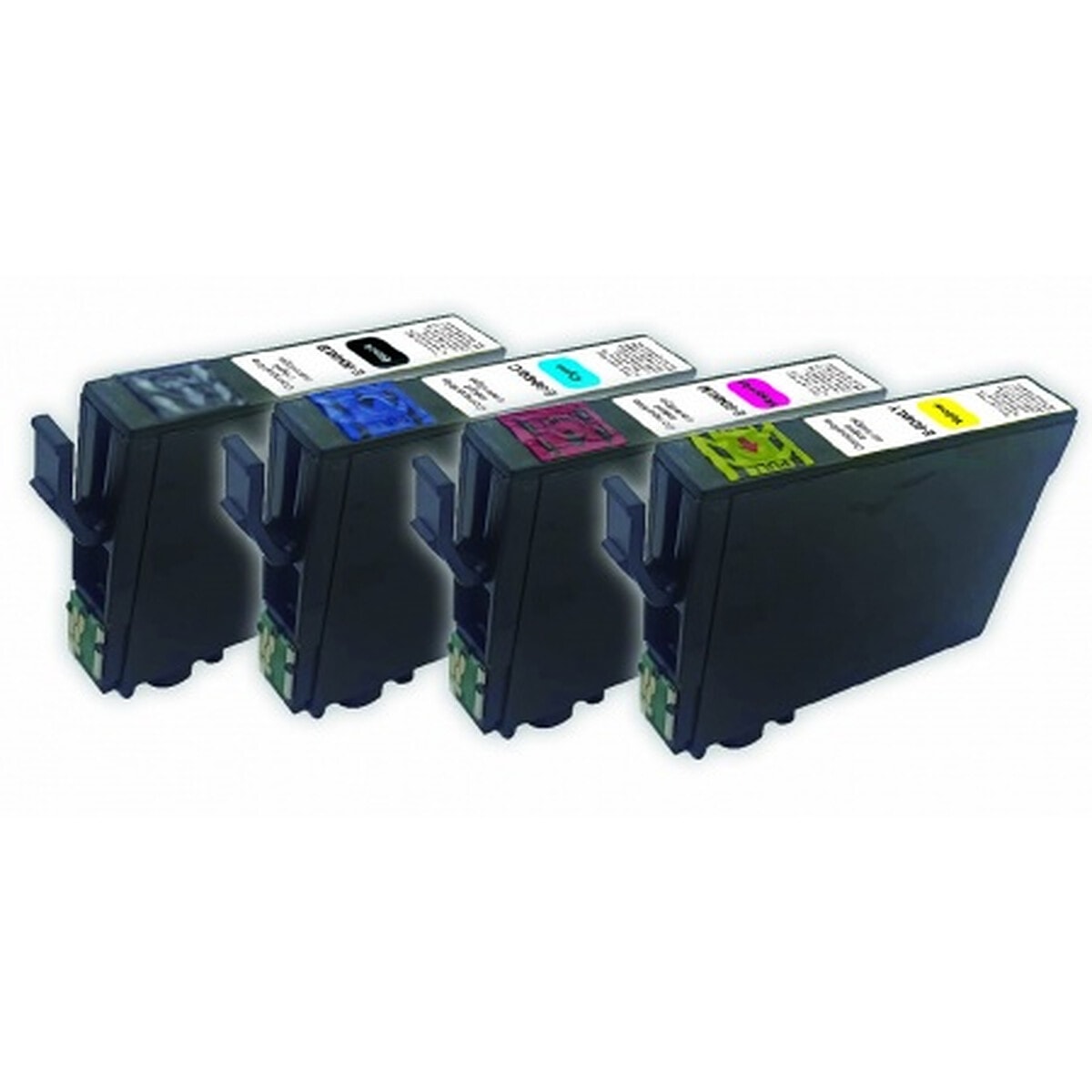 Multipack compatible Epson 604XL Ananas (noir + cyan + magenta + jaune) - Image 1