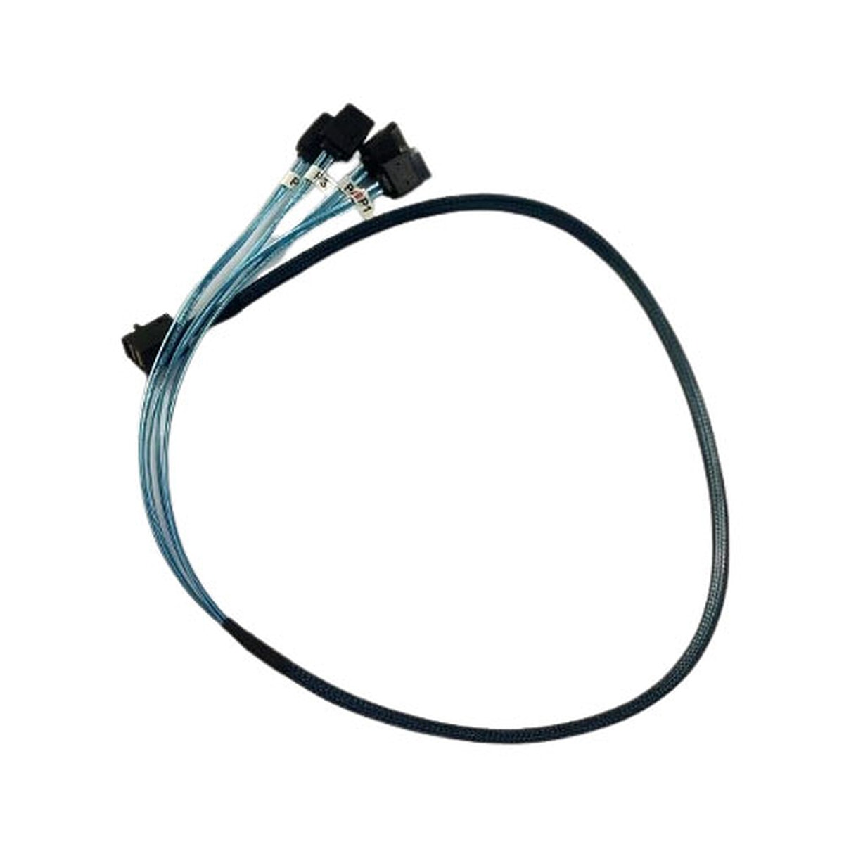 TEXTORM Câble Mini-SAS vers 4x SATA - 60 cm - Image 1