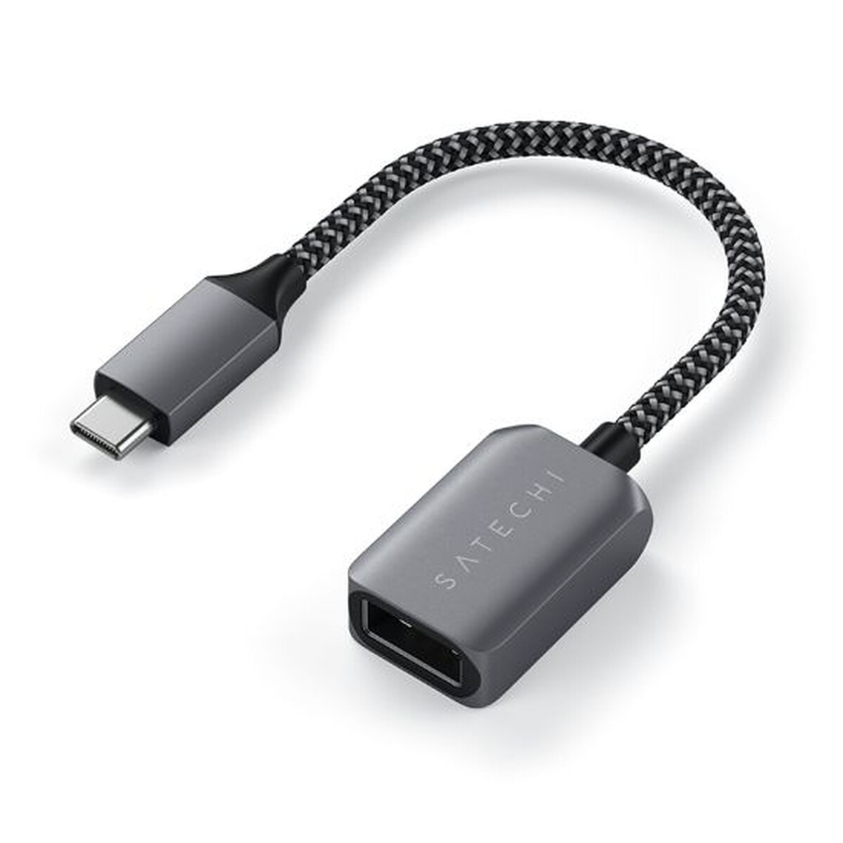 SATECHI Adaptateur USB-C 3.0 vers USB-A 3.0 - M/F - Gris - Image 1