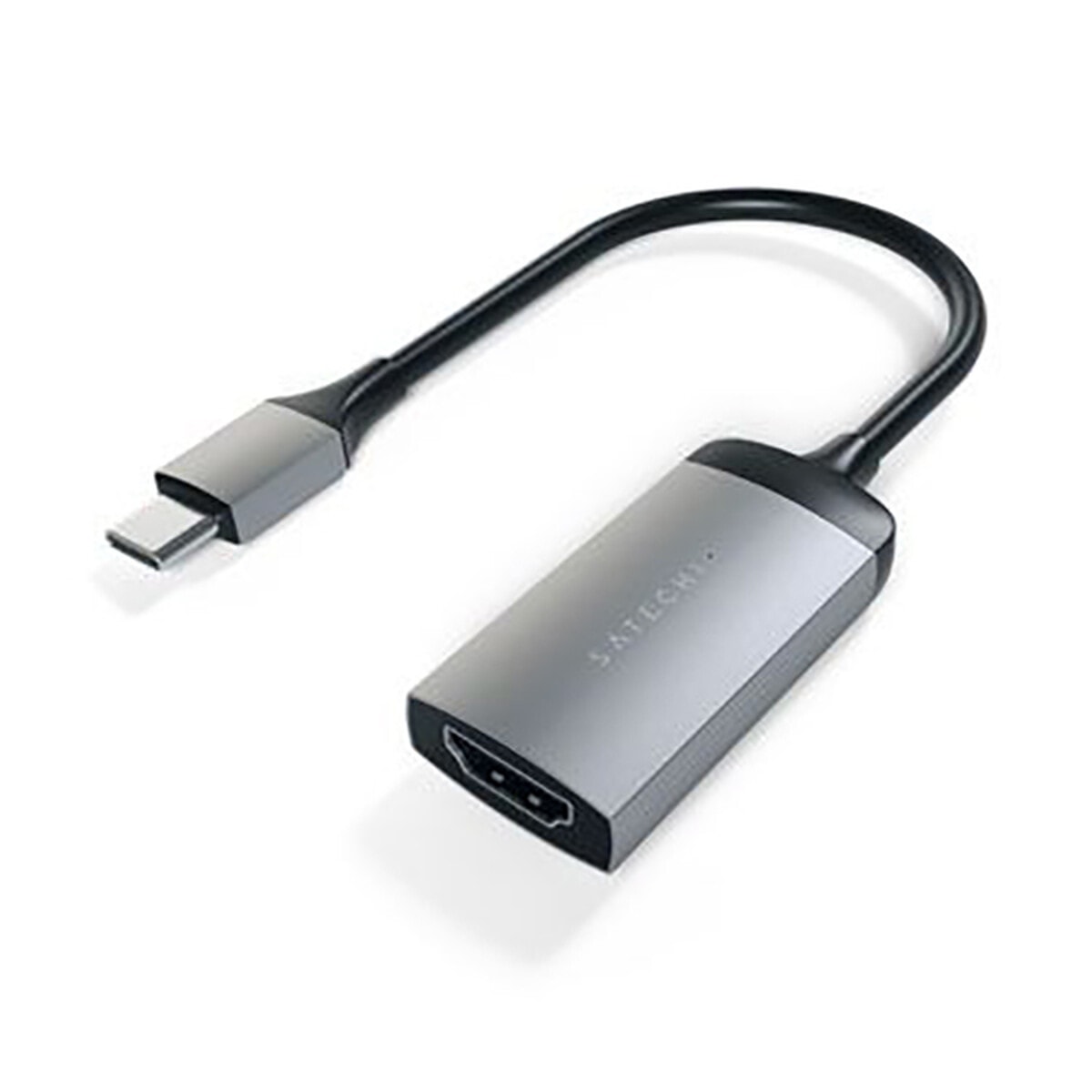 SATECHI Adaptateur USB-C vers HDMI 4K 60 Hz - Gris - Image 1
