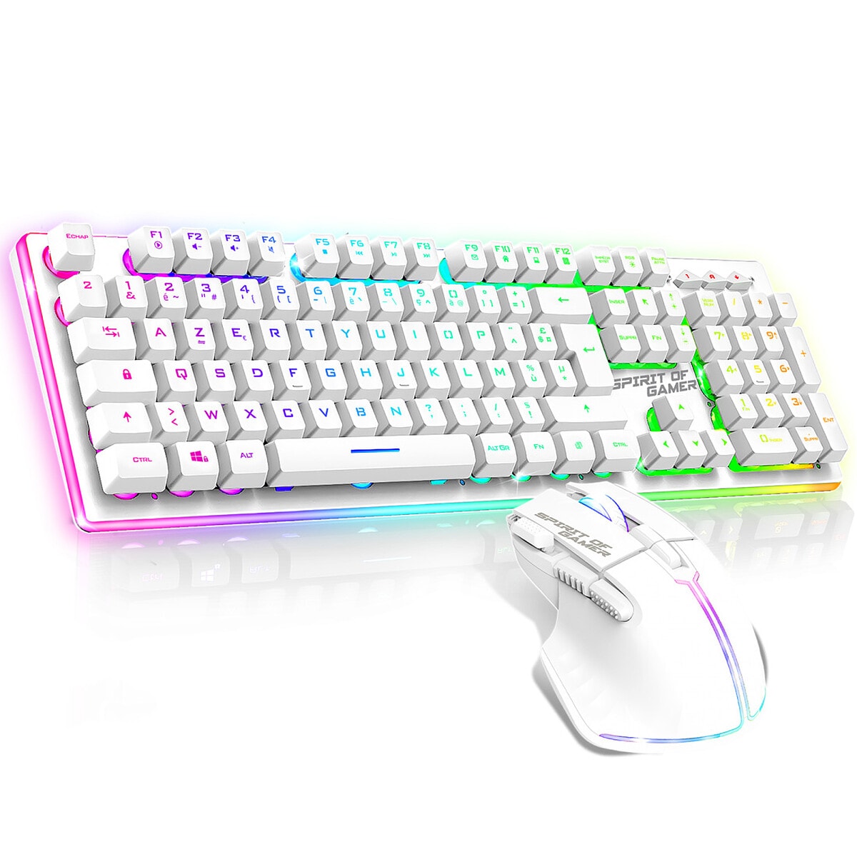 Spirit of Gamer Ultimate 600 Wireless Blanc - Image 1