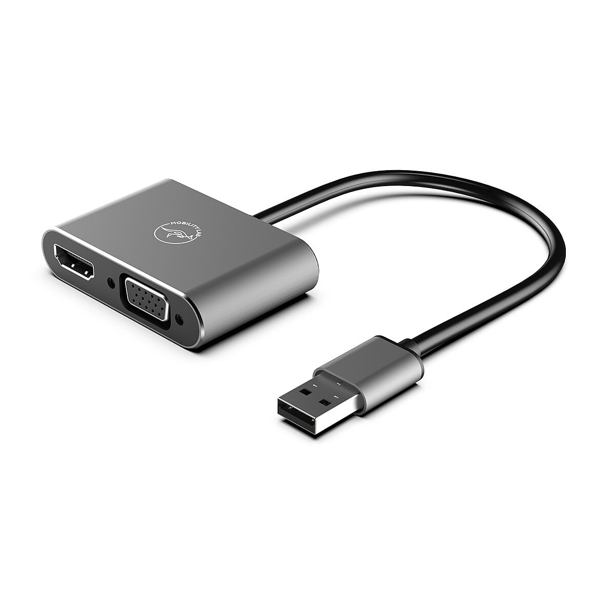 Mobility Lab Adaptateur USB-A / HDMI et VGA (M/F) - Image 1