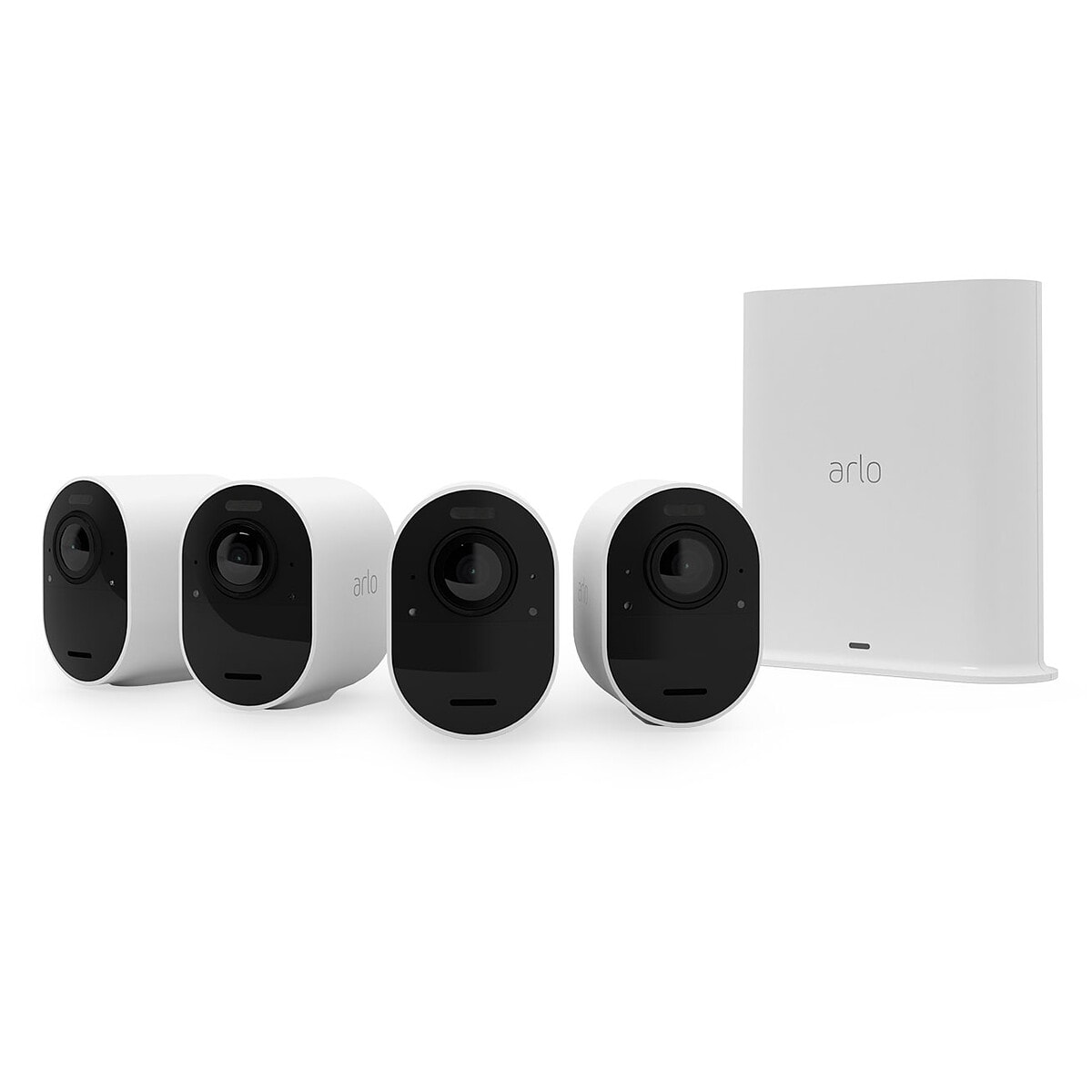 Arlo Ultra 2 Security System 4 Camera Kit - Blanc (VMS5440) - Image 1