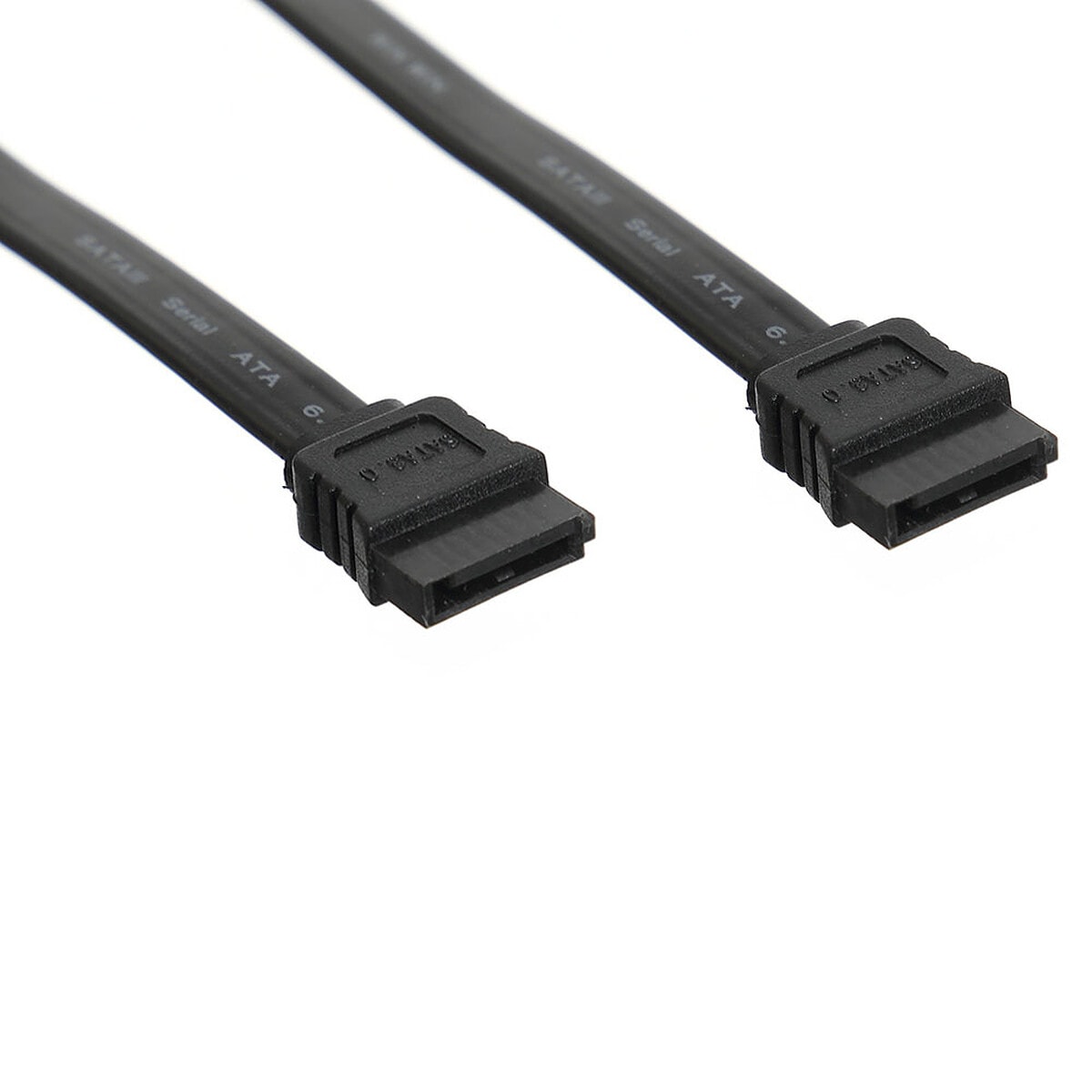 TEXTORM Câble SATA 3.0 (6Gbps) droit - 50 CM - Image 1