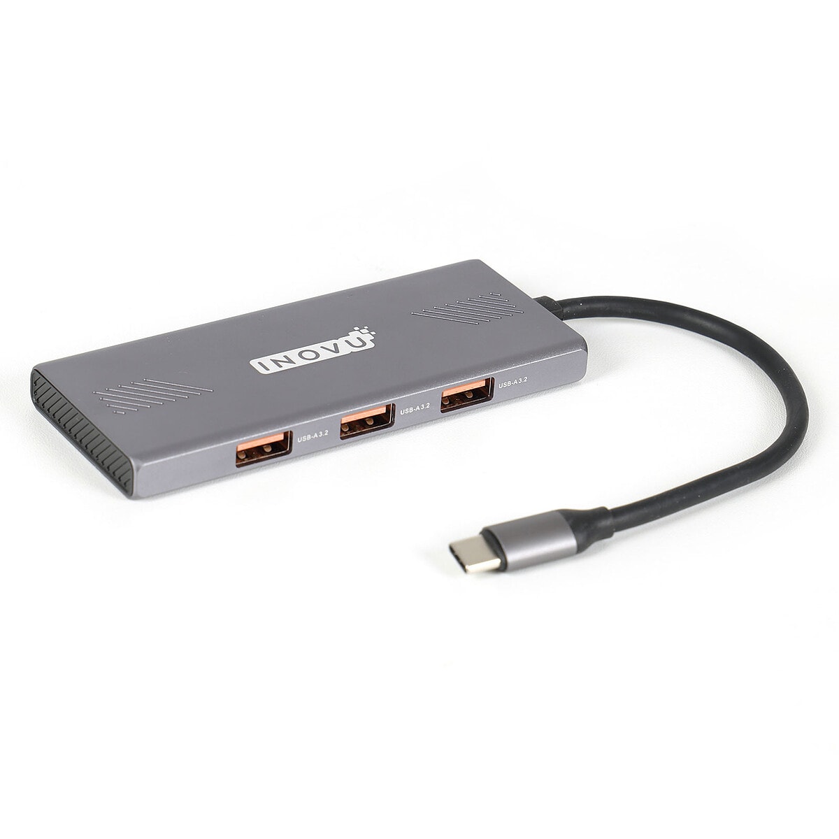 INOVU Hub USB-C vers 3x USB-A, 3x USB-C et 1x USB-C 100W - Image 1