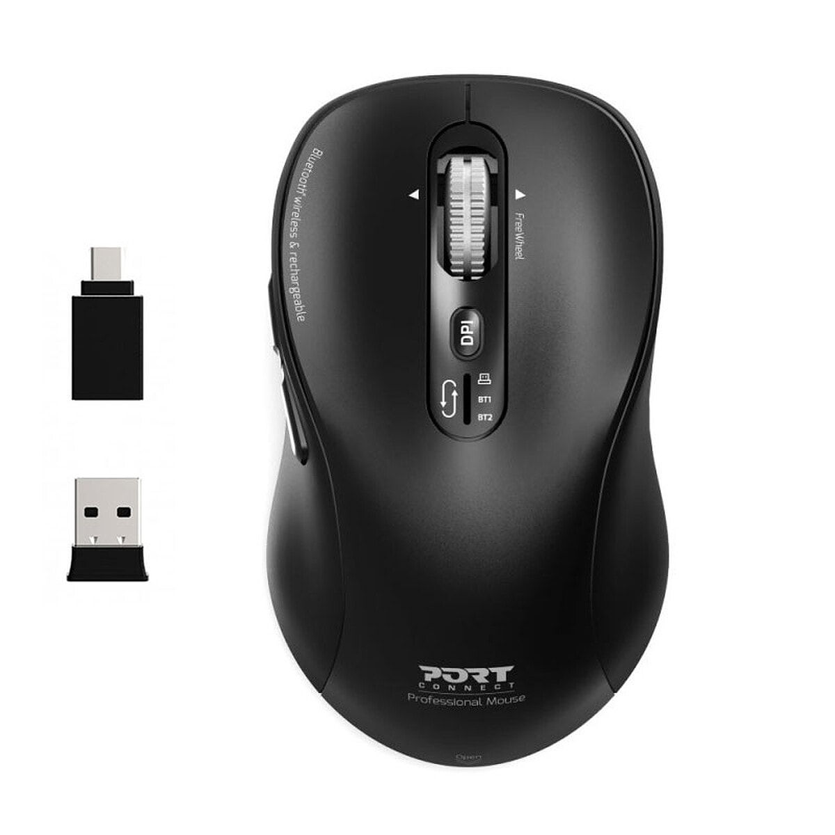 PORT Connect Souris Experte Bluetooth sans fil et rechargeable - Image 1