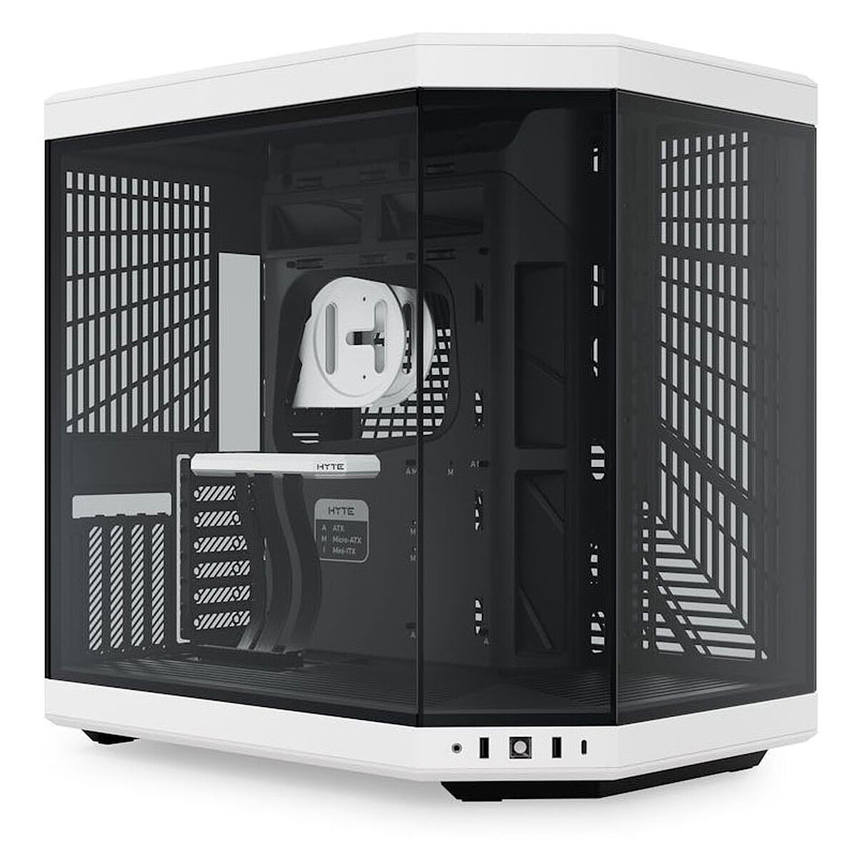 Hyte Y70 (Blanc/Noir) - Image 1