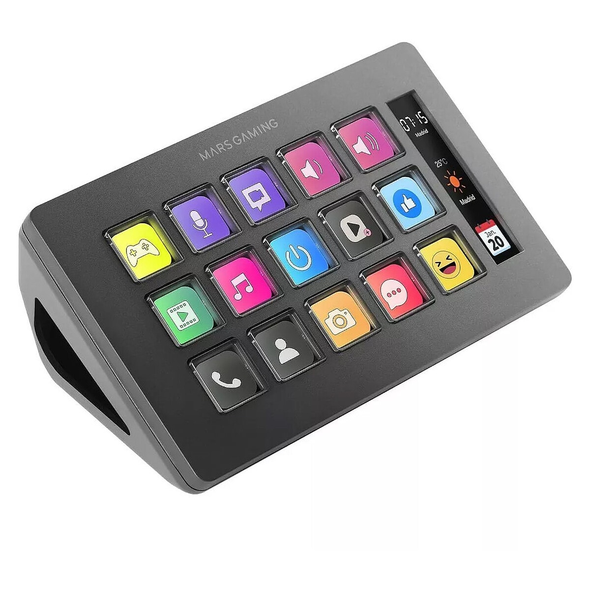 Mars Gaming Control Panel Slim MSD-ONE (Noir) - Image 1