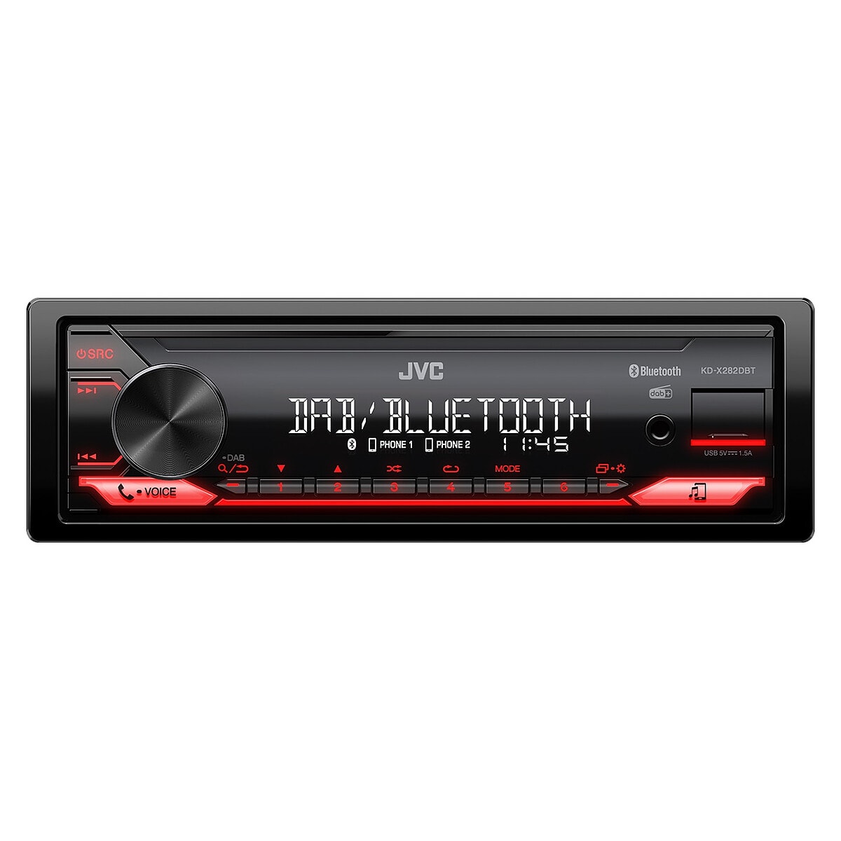 JVC KD-X282DBT - Image 1