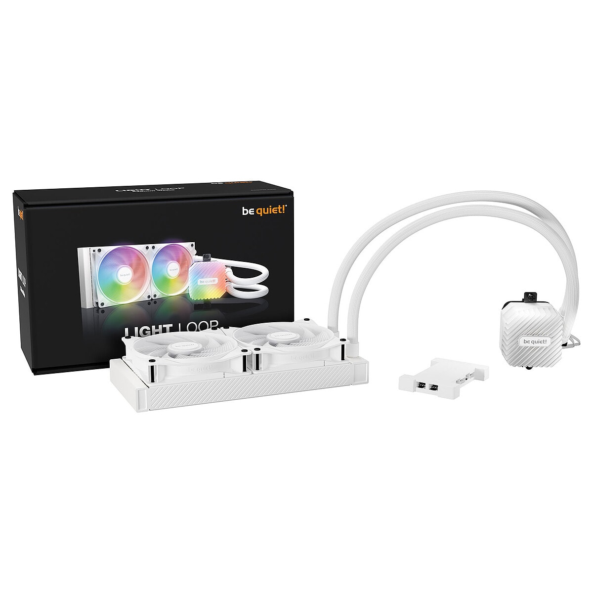 be quiet! Light Loop 240 mm White - Image 1