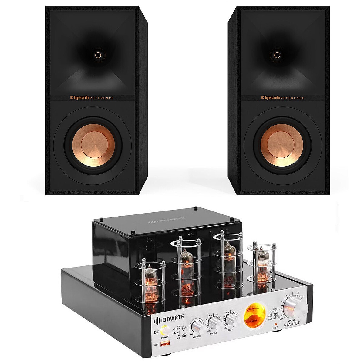 Divarte VTA-40BT + Klipsch R-40M - Image 1