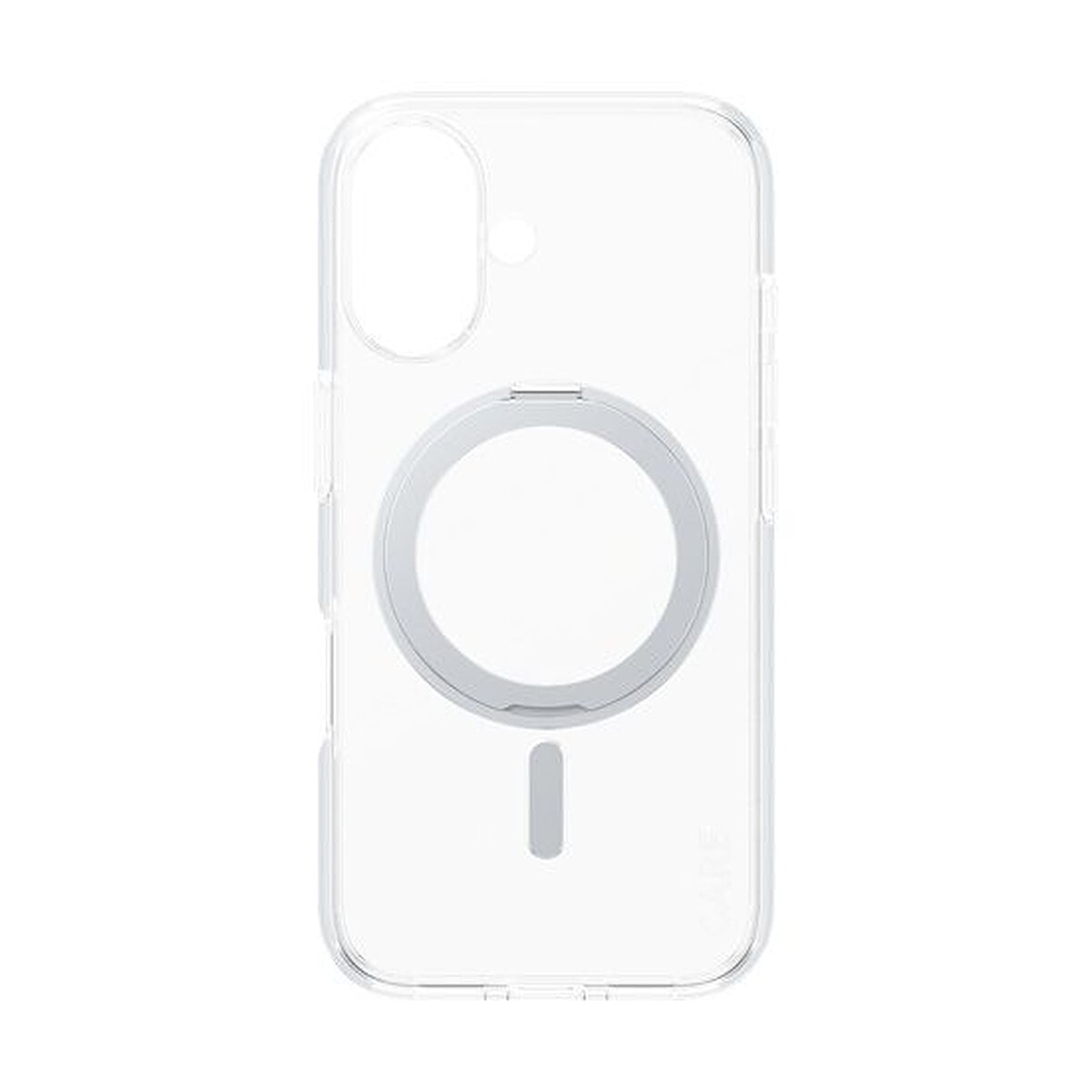 PanzerGlass Coque Feature Kickstand iPhone 16 Argent - Image 1