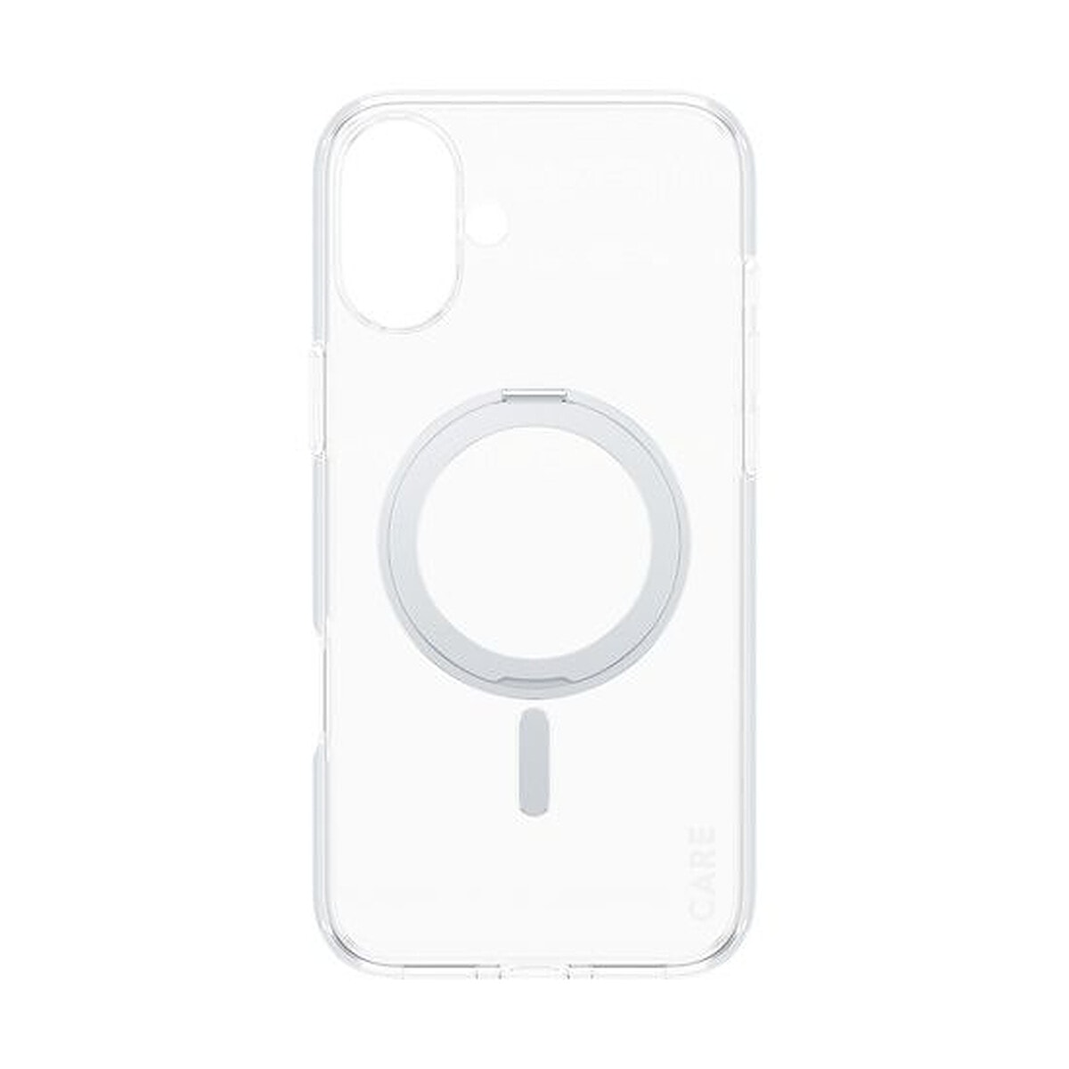 PanzerGlass Coque Feature Kickstand iPhone 16 Plus Argent - Image 1