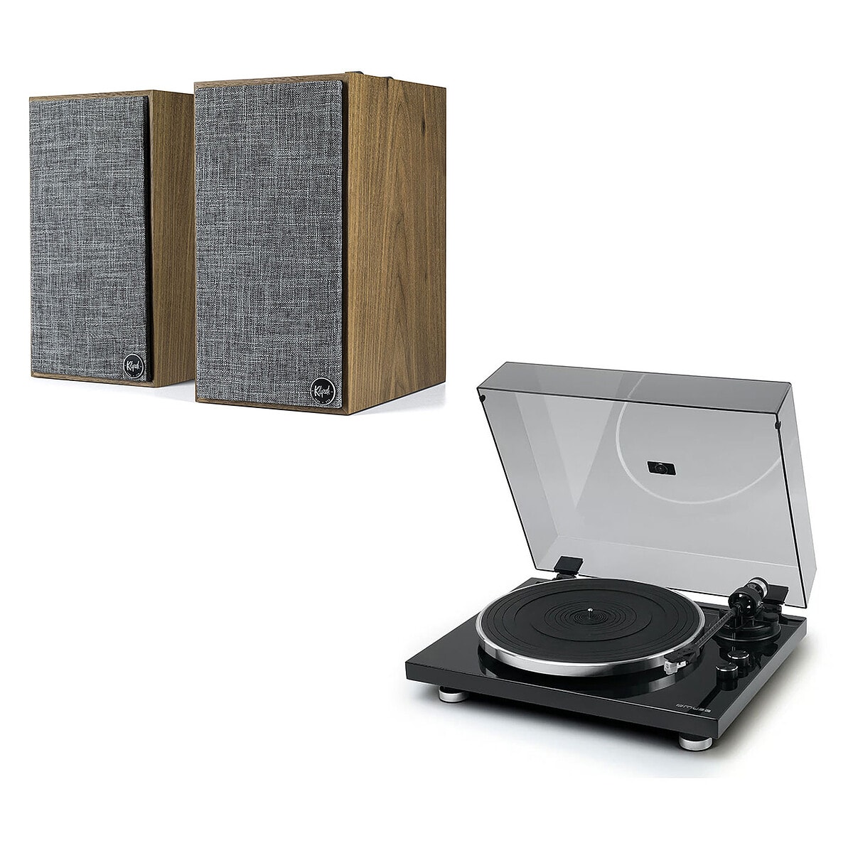 Muse MT-109 BTO Noir + Klipsch The Fives Noyer - Image 1