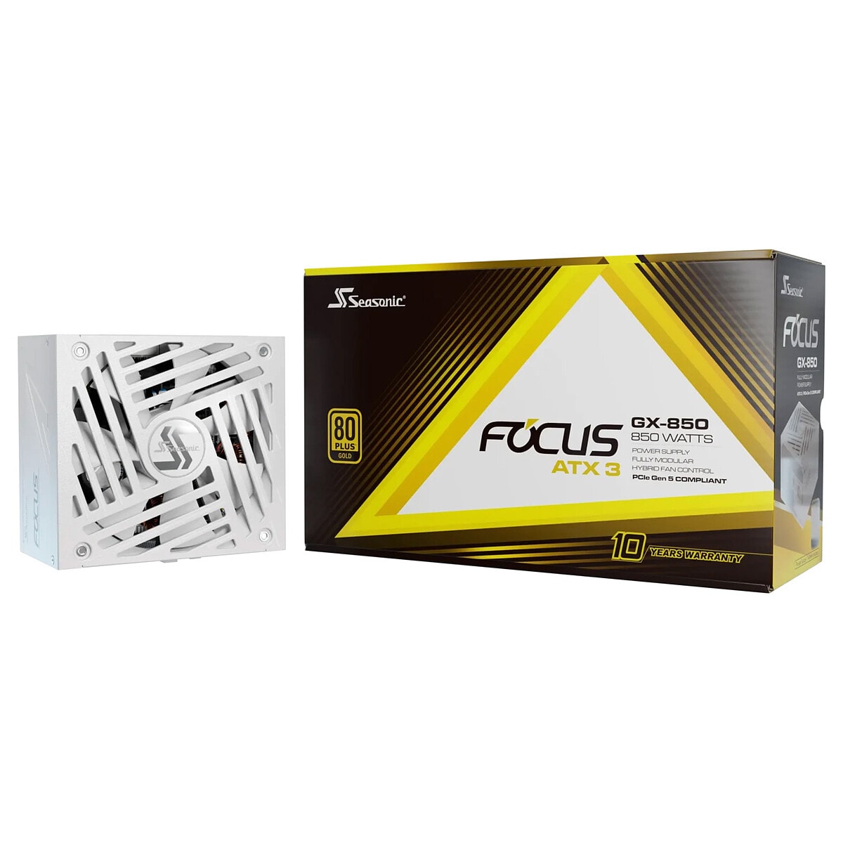 Seasonic FOCUS GX-850 ATX 3 (2024) - Blanc - Image 1