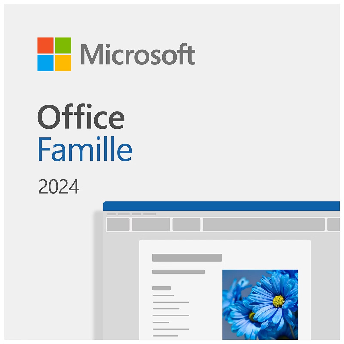 Microsoft Office Famille et Etudiant 2024 (Europe) - Image 1