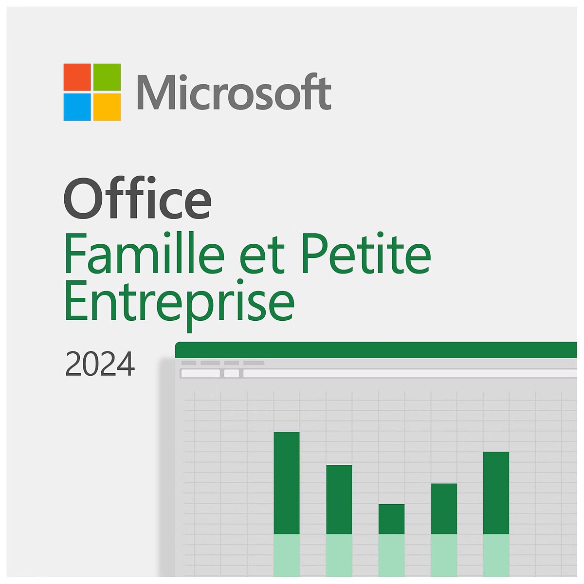 Microsoft Office Famille et Petite Entreprise 2024 (Europe) - Image 1