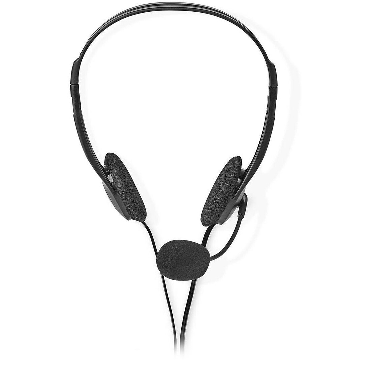 Nedis Portable Stereo Headset (Noir) - Image 1