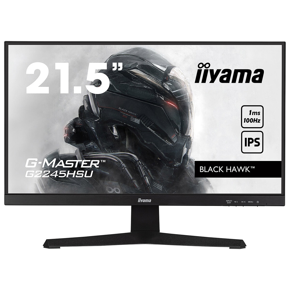 iiyama 21.5" LED - G-Master G2245HSU-B2 Black Hawk - Image 1