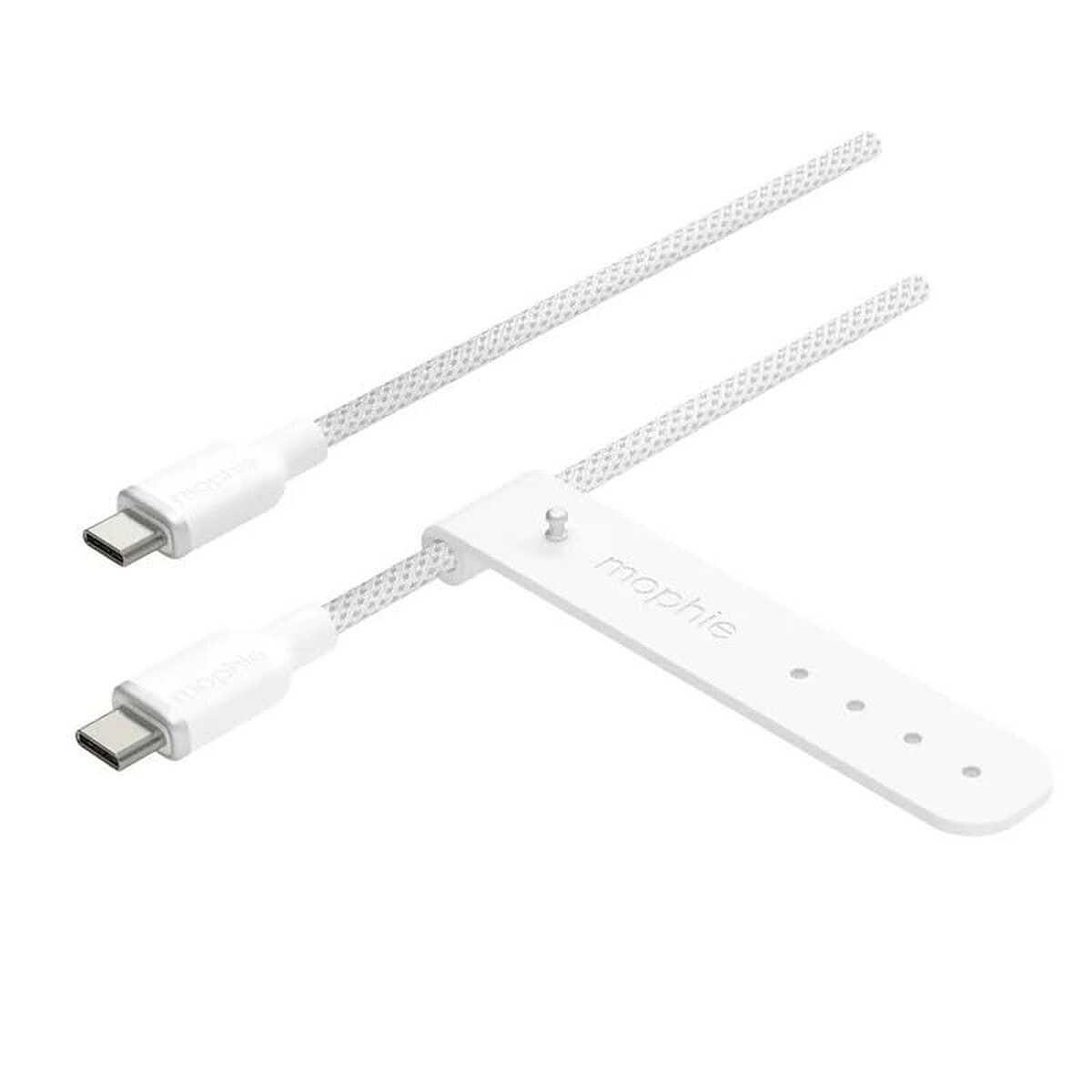 Mophie Charge Stream USB-C to USB-C Blanc (1m) - Image 1