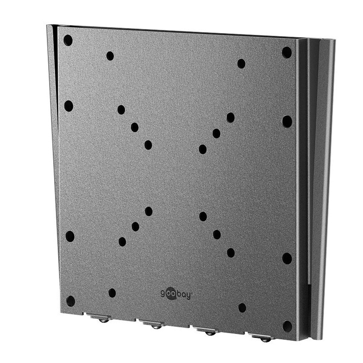 Goobay Support TV Mural Caravane Fixed M pour TV de 23" à 42" - Noir - Image 1