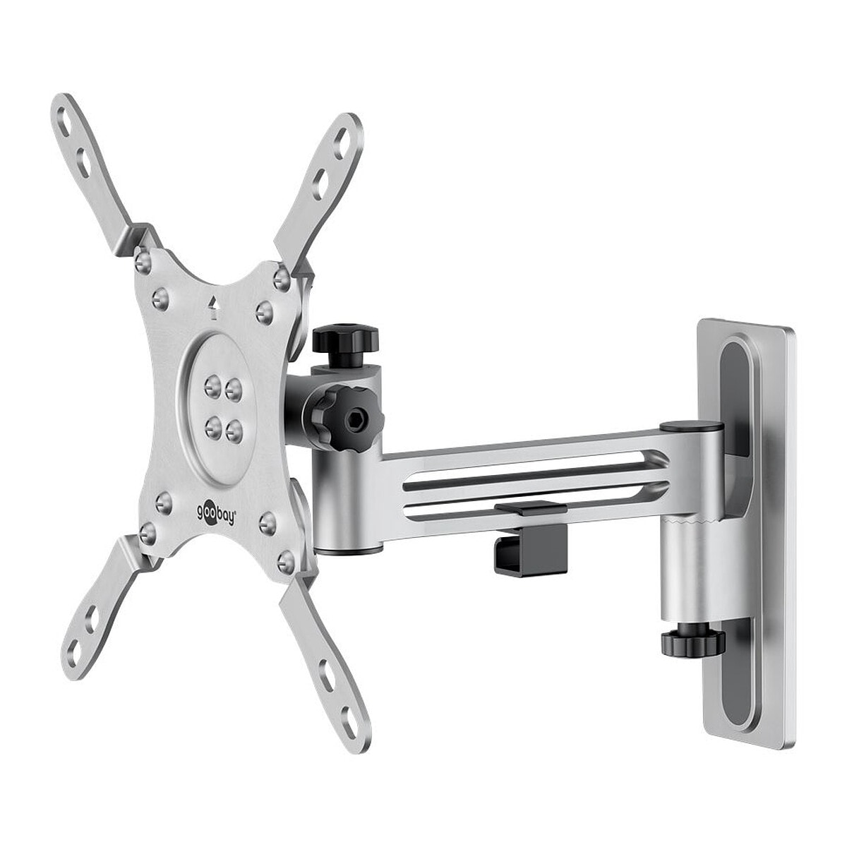 Goobay Caravan TV Mount 230 pour TV de 13" à 43" - Argent - Image 1