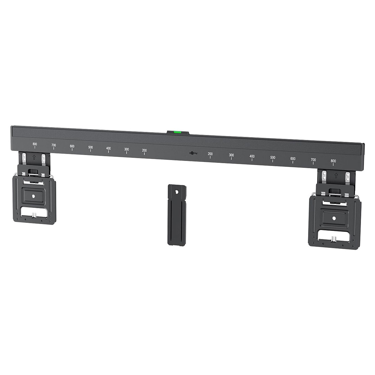 Goobay Ultraslim fixed TV Wall Mount - Noir - Image 1