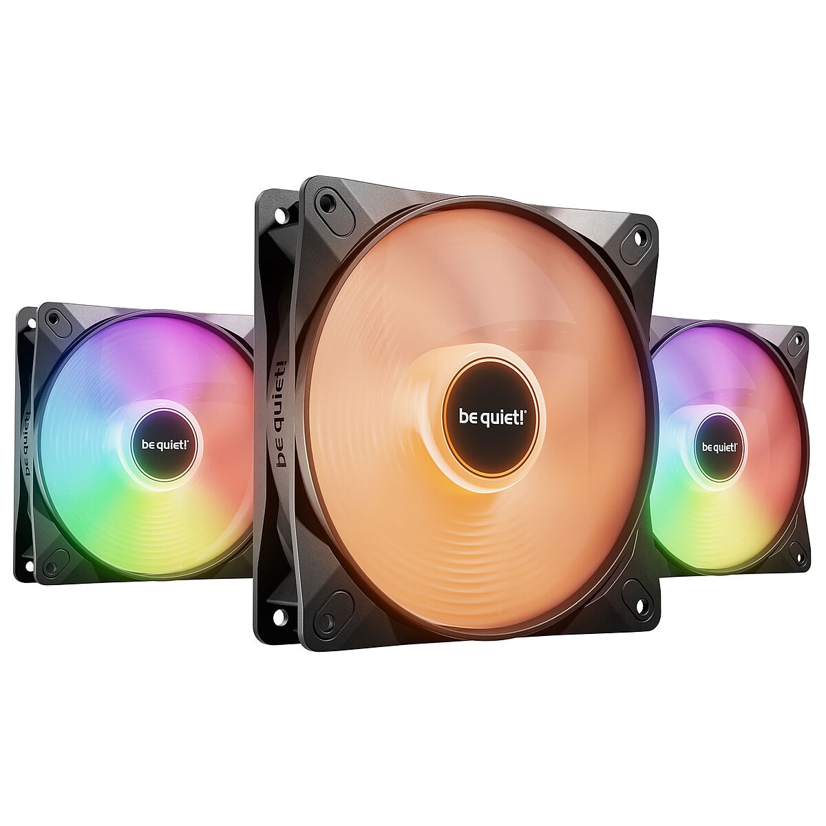 be quiet! Light Wings LX 120 mm PWM Triple Pack - Image 1