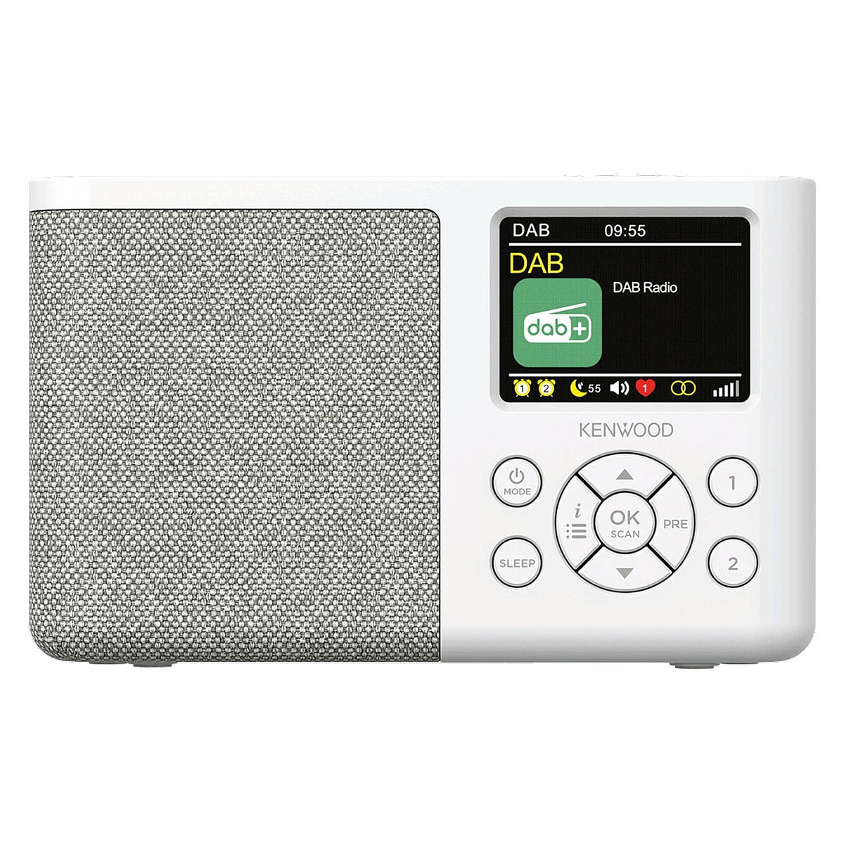 Kenwood CR-M33DAB-W Blanc - Image 1