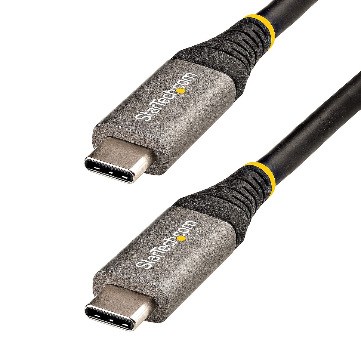 StarTech.com Câble USB-C 3.0, 4K 60Hz, ThunderBolt avec Power Delivery 100W - M/M - 2 m - Image 1