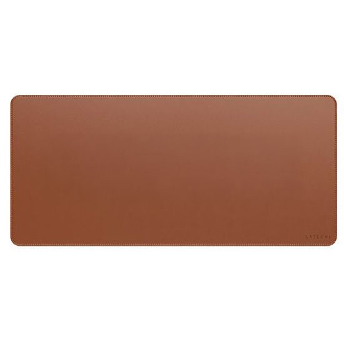 SATECHI Vegan Leather Premium Desk Mat (Marron) - Image 1