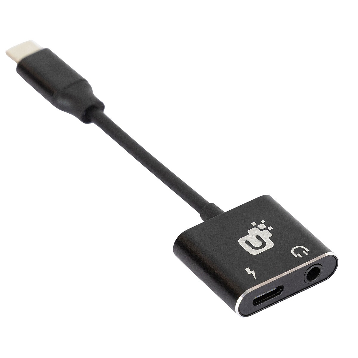 INOVU Adaptateur Audio USB-C vers Jack 3.5 mm + USB-C Power Delivery 60W - Image 1