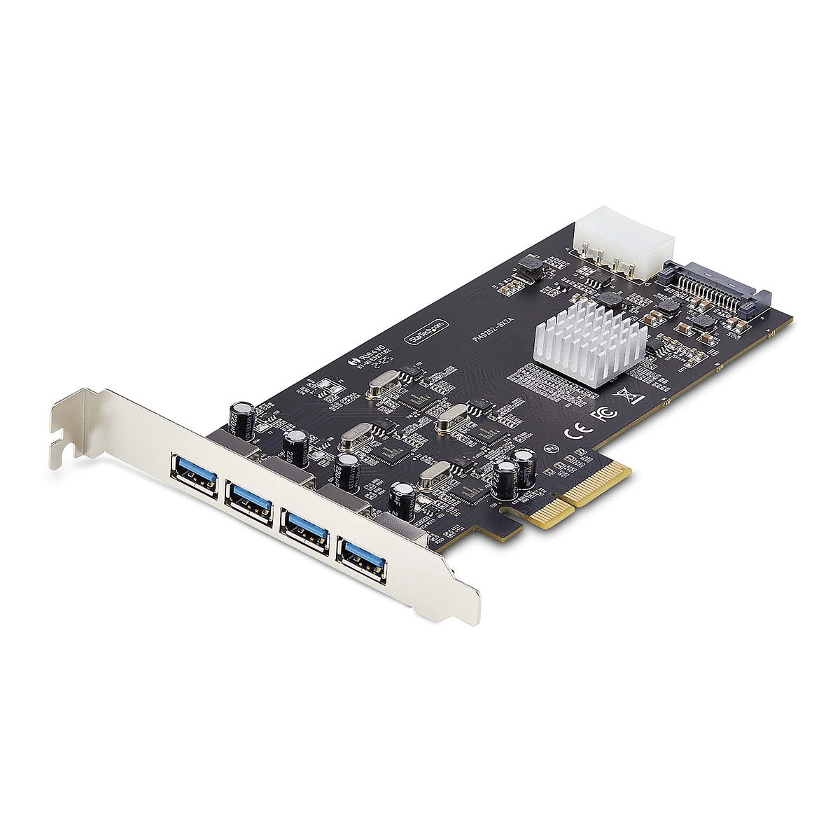 StarTech.com Carte contrôleur PCI Express 4 ports USB-A 3.0 - Image 1