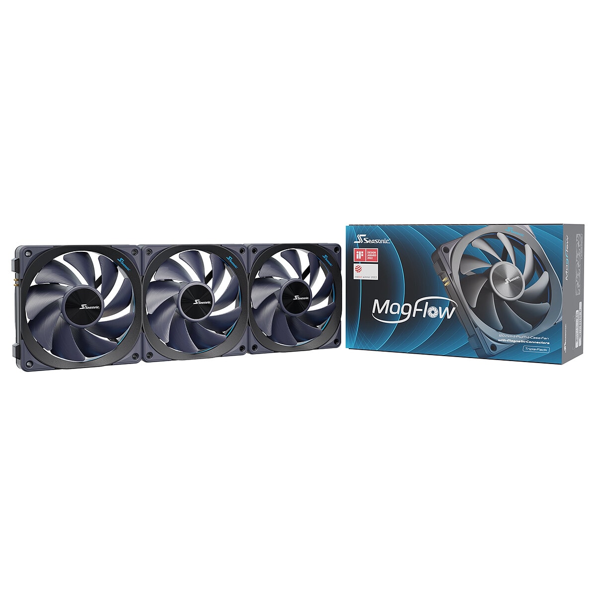 Seasonic MagFlow 120 mm (x 3) - Image 1