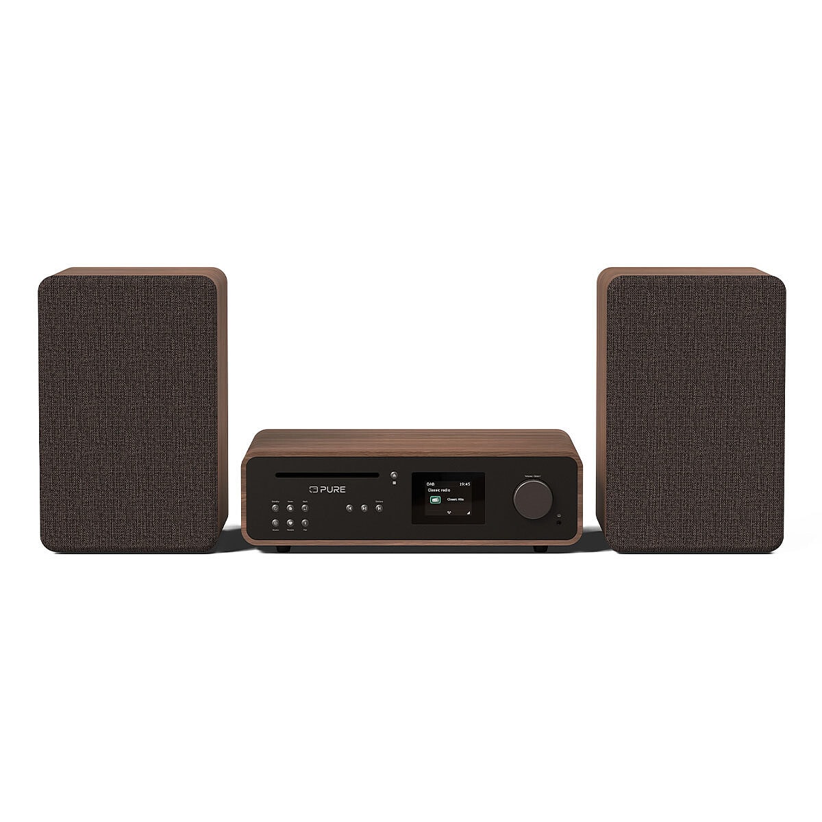 Pure Classic Stereo Café/Noyer - Image 1
