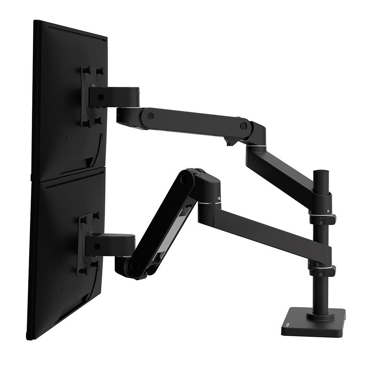 Ergotron Bras bi-écrans superposés LX Pro Noir - Image 1