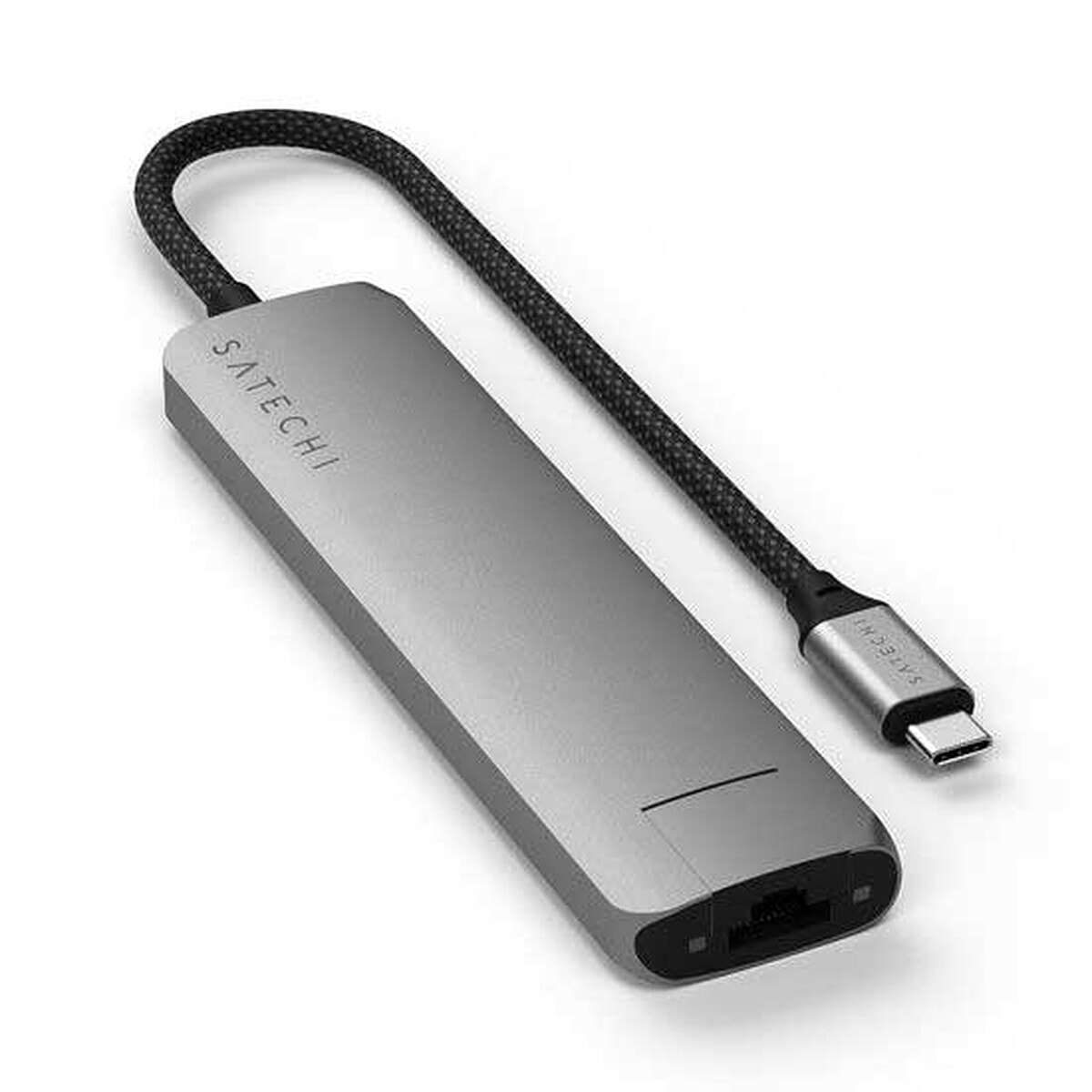 SATECHI Multiports USB-C Slim 7-en-1 (Gris) - Image 1