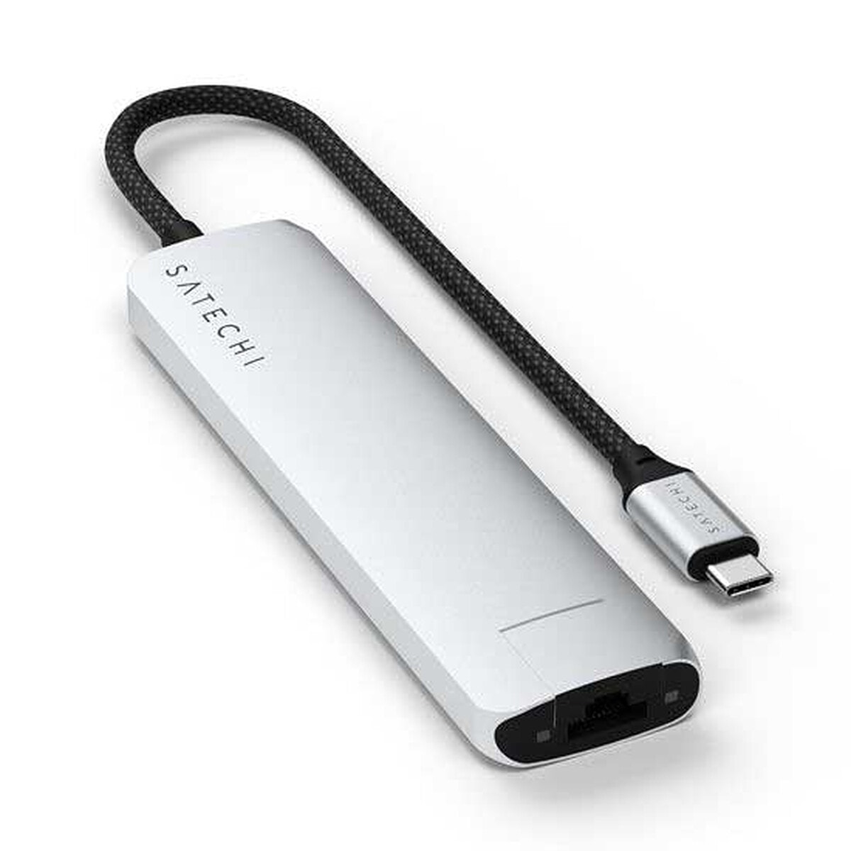 SATECHI Multiports USB-C Slim 7-en-1 (Argent) - Image 1