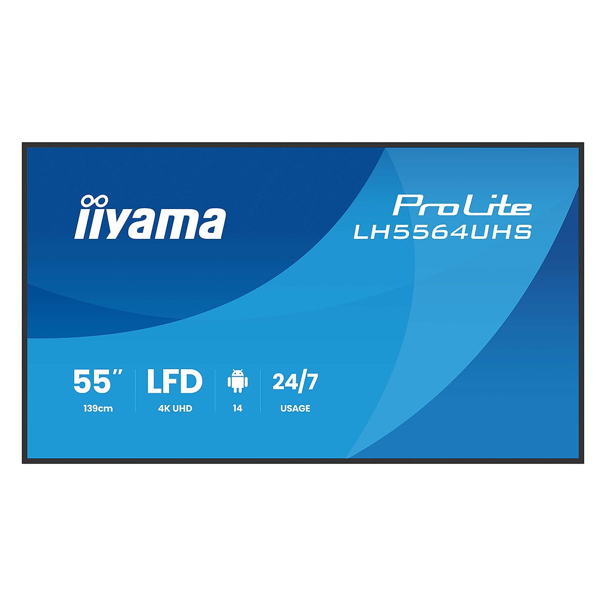 iiyama 55" LED - ProLite LH5564UHS-B1AG - Image 1