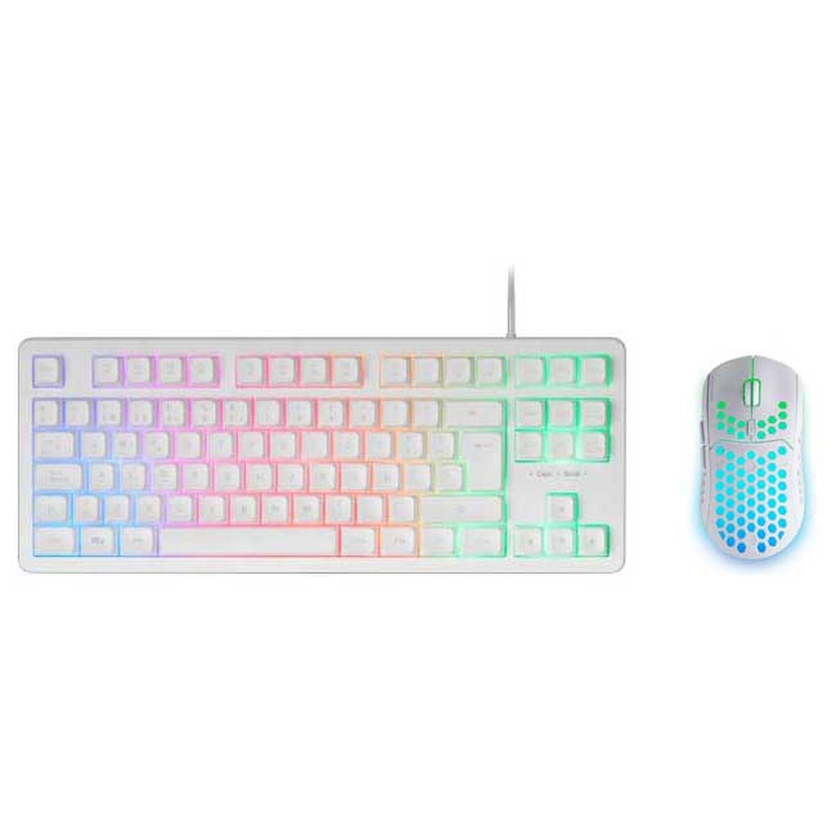 Mars Gaming Duo TKL (Blanc) - Image 1