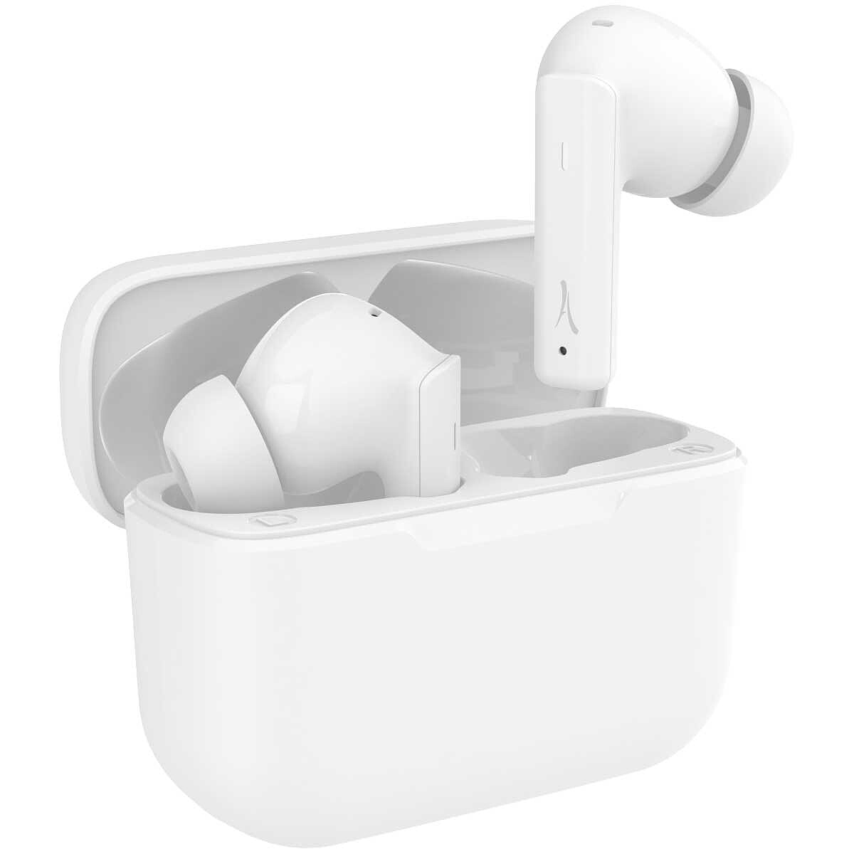 Akashi Ecouteurs Noise Cancelling ANC Blanc - Image 1