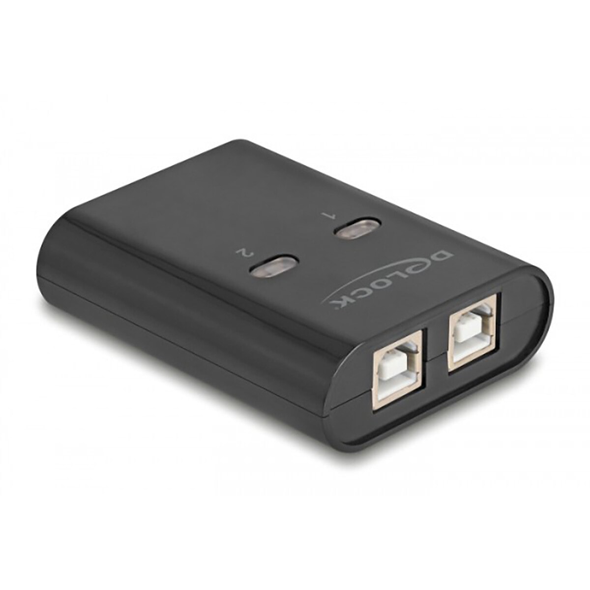 DeLock Commutateur 2 PC vers 1 périphérique USB 2.0 avec 2 entrées USB-B / 1 sortie USB-A - Image 1