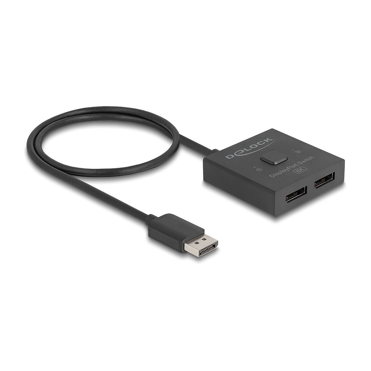 DeLock Commutateur DisplayPort 2 ports 8K - Image 1