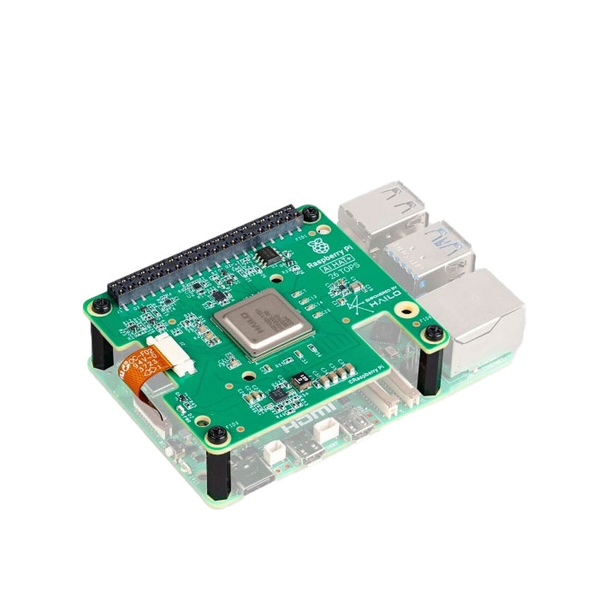 Raspberry Pi AI Kit - AI HAT+ 13 TOPS - Image 1