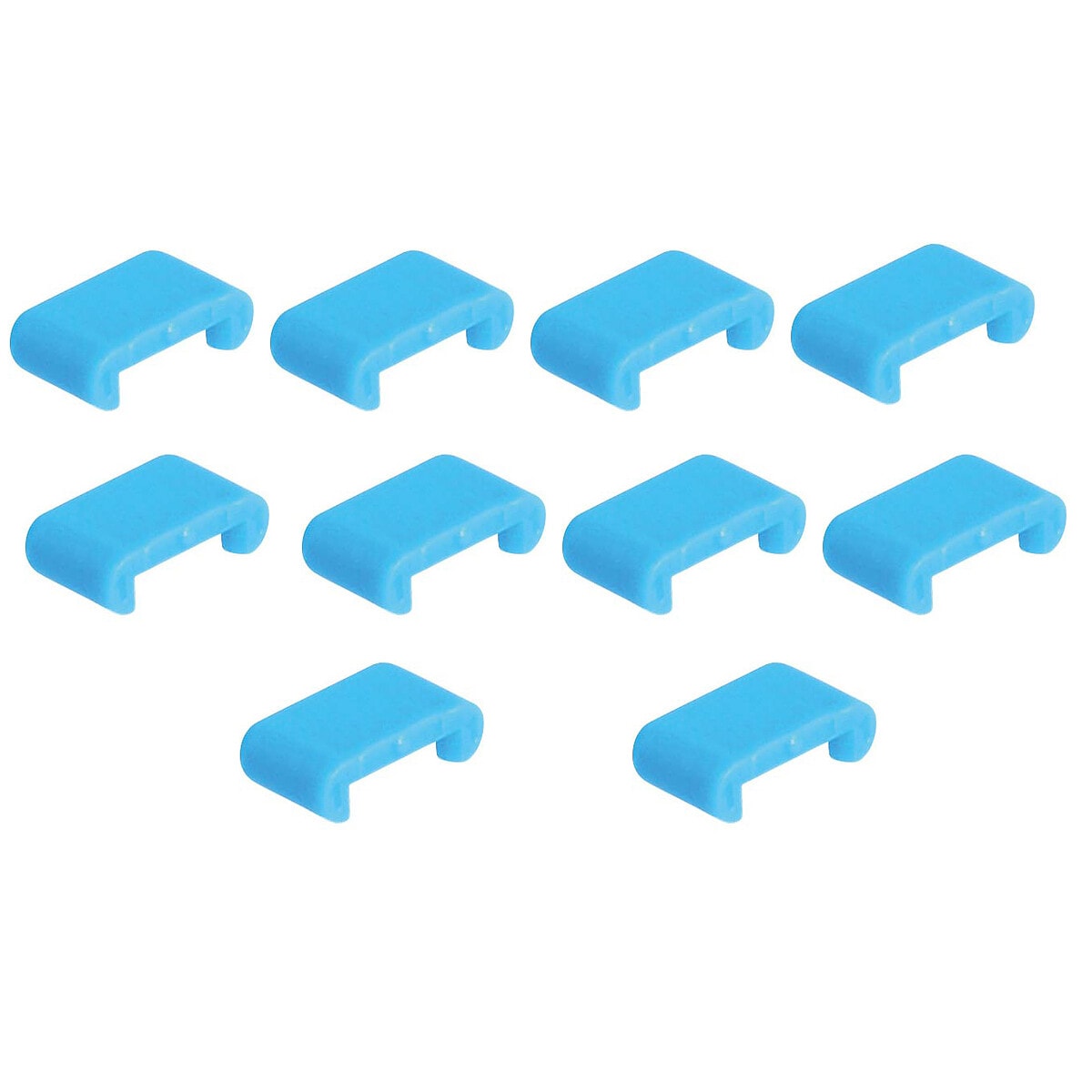 DeLock Lot de 10 bloqueurs de Port pour USB Type-C Femelle - Image 1