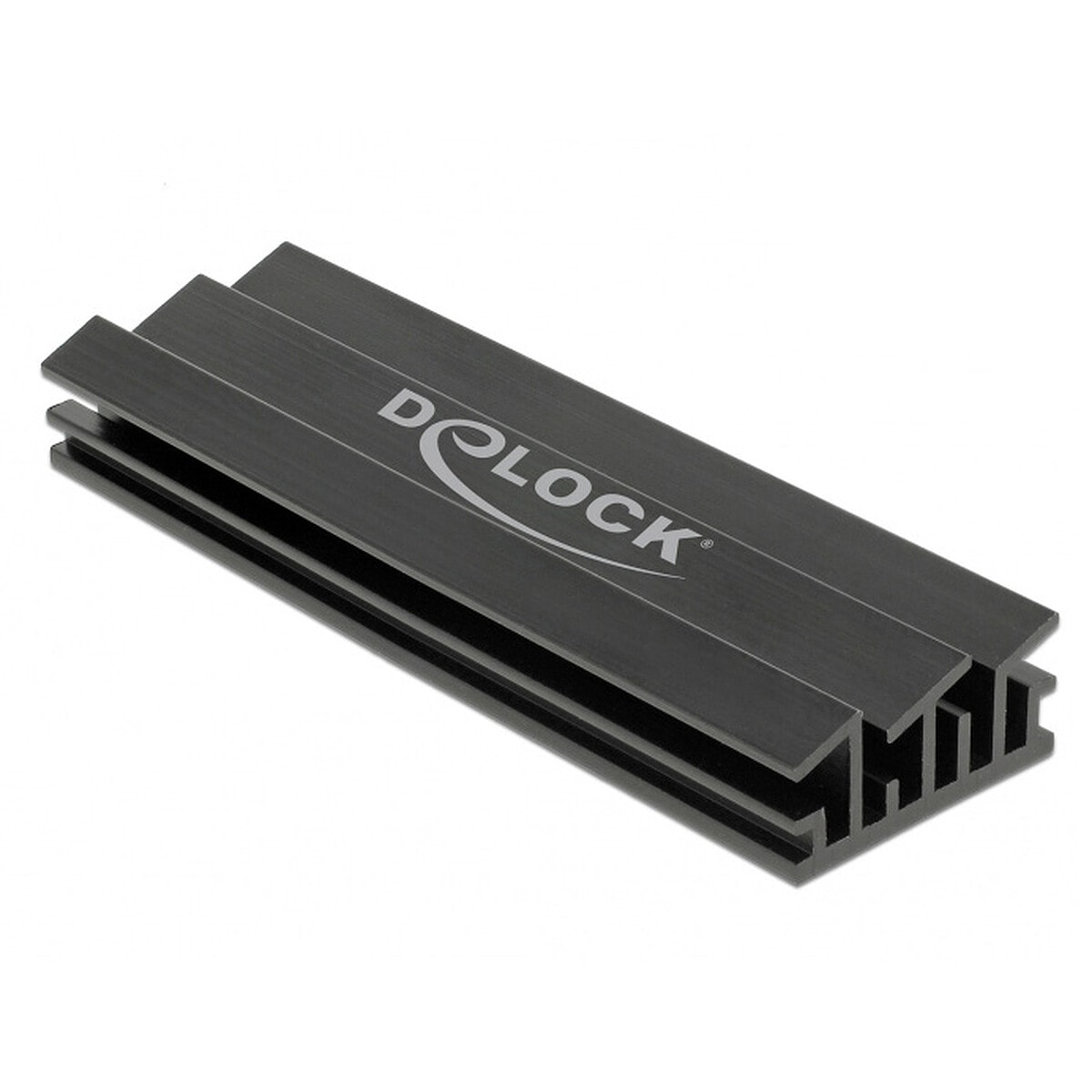 DeLock Dissipateur de chaleur 70 mm pour module M.2 Noir - Image 1