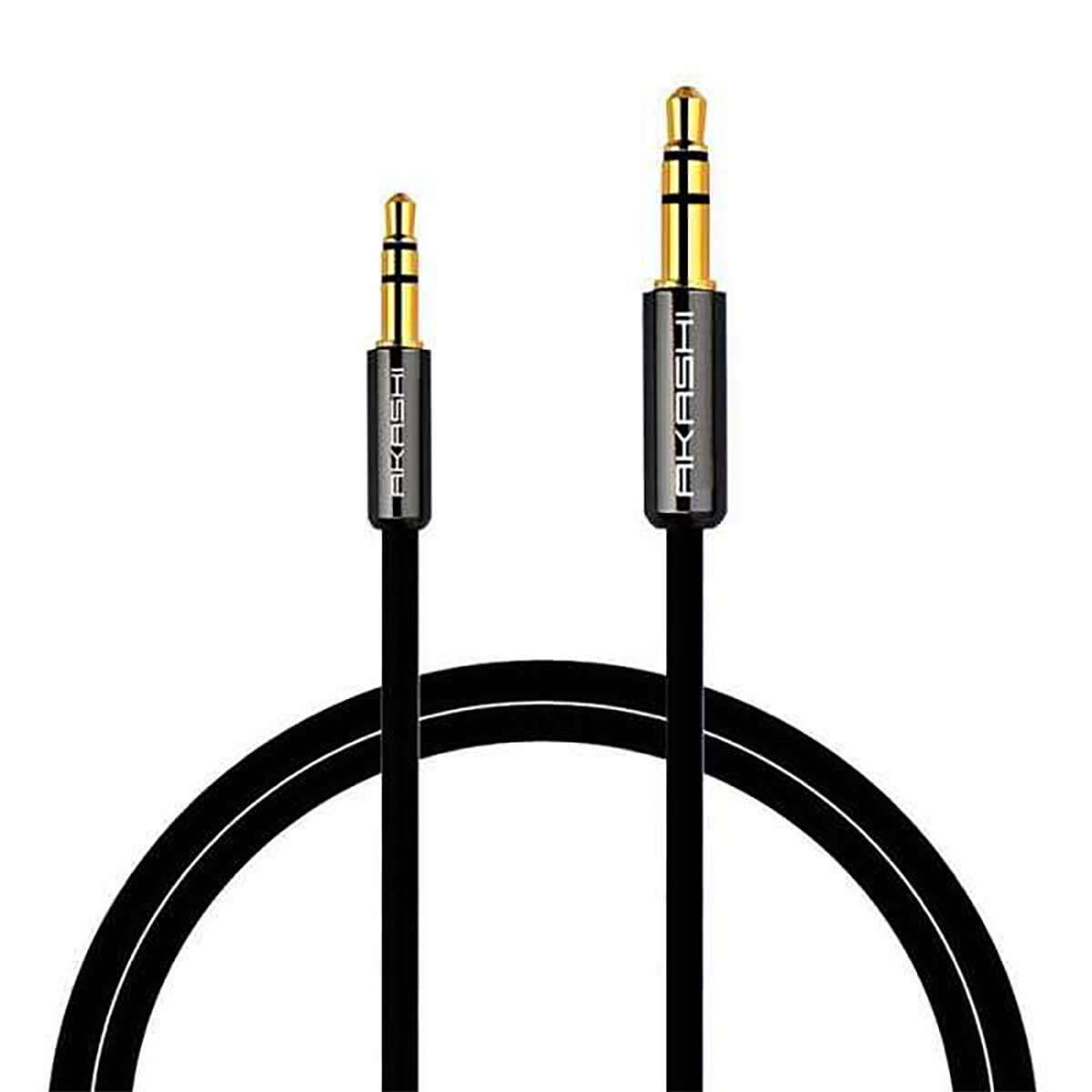 Akashi câble audio stéréo jack 2.5 mm / 3.5 mm M/M (1 mètre) - Image 1